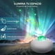 thumbnail image 4 of Lampara proyector de estrellas Dosyu Galaxia 14 colores Sonidos integrados, 4 of 7