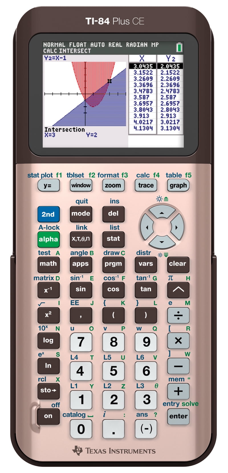 Texas Instruments TI-84 Plus CE Pink Graphing Calculator 