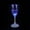 Blue, variant on Kitchen cups Kitchen LED Luminous Cups Light Up Champagne Glasses Stemless Champagne Flutes Ambient Champagne Glasses Food Grade Creative Wine Glasses For Festivals Christmas (4.1 Oz Multi Color)