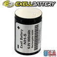 thumbnail image 5 of Exell NH5 6V Rechargeable Battery for Hasselblad 500 EL 5/600DKZ 5/V500RH 85448, 5 of 5