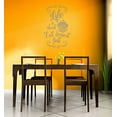 thumbnail image 1 of Life Is Short Eat Dessert Kitchen Vinyl Decals Wall Quote Stickers, 36x23-Inch, Tumbleweed, 1 of 4