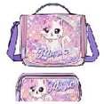 thumbnail image 3 of Gocvo 3pcs Backpack for School, 16" Cat Sequin School Backpack with Lunchbox, Cute Bookbag, 3 of 4
