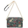 thumbnail image 2 of FORMRS Women Crossbody Purse with Chain Strap Vegan Leather Shoulder Handbag, Christmas Holly Leaves, 2 of 7