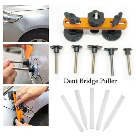 Auto Dent Puller Kits - Dent Remover Tools Paintless Dent Repair Dent Lifter for Car Large & Small Ding Hail Dent (Best Small Dent Removal Kit)