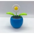 thumbnail image 2 of 2 uds., Flor de baile con energía solar, decoración de coche de juguete, asintiendo con la cabeza, de , salpicadero, escritorio de oficina, d Soledad Flip Flap Pot Swing Toy, 2 of 9
