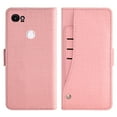 thumbnail image 4 of Compatible avec Google Pixel 2 TG Étui Portefeuille en Cuir à Rabat Porte-Cartes Support Accessoires pour Cellulaire Porte-Monnaie Fente pour Pièce d'Identité de Crédit Étuis de Téléphone pour Pixel1 Femmes Hommes Rose, 4 of 5