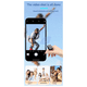 thumbnail image 5 of Control remoto Bluetooth con anillo de desplazamiento para teléfono, video, control remoto, palo selfie, controlador de cámara, 5 of 8