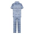 thumbnail image 4 of Kaemgyyd Women Pajama Sets Two Piece Nightwear Soft Short Sleeve Sleepwear Button down Tops with Long Pants Pj Lounge Sets, 4 of 5