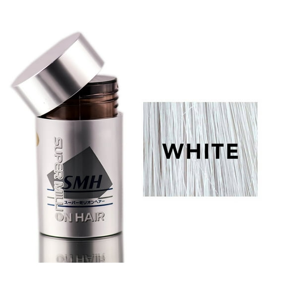 Super Million Hair White Enhancement Fibers - Option : 0.7 oz