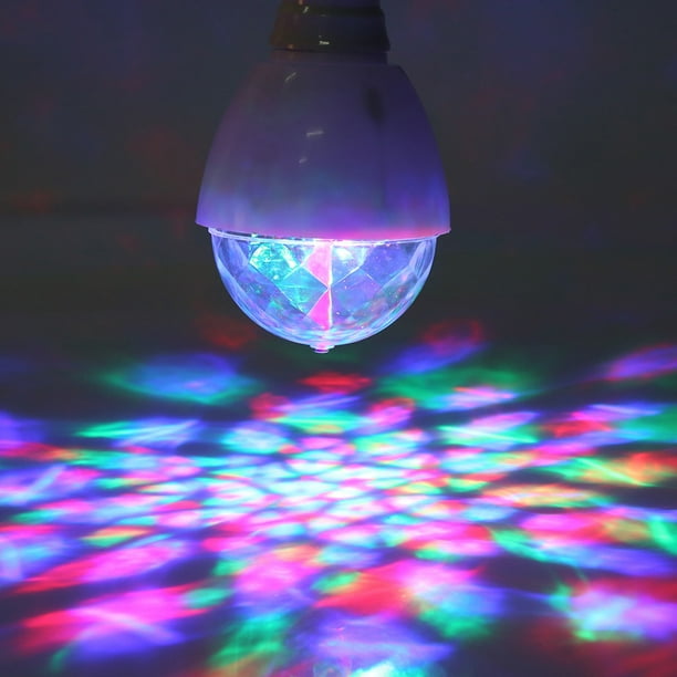 Luz De Escenario LED Giratoria RGB Con Enchufe Brillante Y Duradero, Luz De Escenario De Plástico, Luz De Escenario Con Sonido Para Fiesta DJ Discoteca