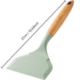 thumbnail image 3 of HuiXinOu Wooden Handle Silicone Spatula, Non-Stick Cooking Turner for Tamagoyaki Omelets Pancakes, Kitchen Utensil, 3 of 3