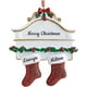 thumbnail image 2 of Adornos navideños Personalizados Familia de Calcetines Nombre Personalizado Regalos para árbol de Navidad, Colgante de árbol de Navidad Creativo Familia de, 2 of 5