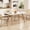 White-47", variant on Kithkasa 47"W x 27"D Rectangle Dining Kitchen Table,Solid Wood Legs,4 to 6 Persons,White