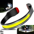 thumbnail image 1 of Led Headlamp,wide Beam Headligh Rechargeable Super Bright Cob Headlamp Waterproof Flashlight For Running Camping, 1 of 5