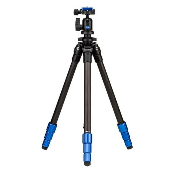 Benro Slim 4-Section Lightweight Carbon Fiber Tripod with Ball Head