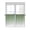 Sage Green, variant on Half Window Curtain 36 Inches Long, Sage Green Window Treatment Curtain Drapes, Farmhouse Sage Green Ombre Small Tier Curtains for Bathroom Over Sink, 27.5"x36", 2 Panels