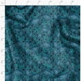 thumbnail image 3 of Soimoi Silky Satin Fabric Material, 1 Yard - 42" Inch Width, Green - Floral Print - Soft Shiny Fabric For Dress, Pillowcases, Pajamas, Evening Dress, Diy, 3 of 6