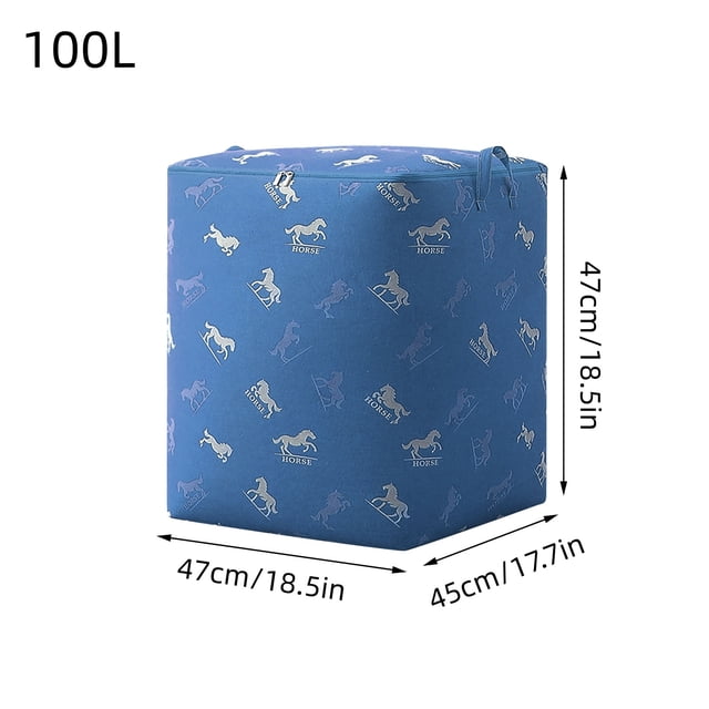 Birdeem Zipper Storage Bag Moving Quilt Storage Basket Travel Large-Capacity Clothing Storage Bag