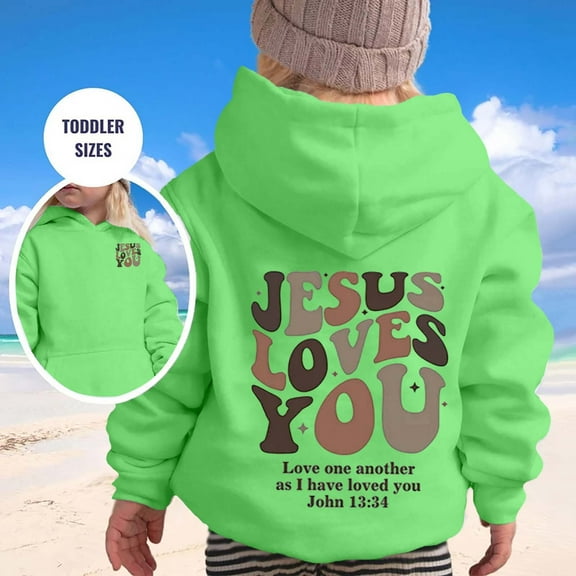 Kids Girl Hoodies Trust in the Lord Hoodies Long Sleeve Graphic Sweatshirt Fashion Oversize Pullover Top Essentials Sweatshirt Clothes for Boys 4-5 Years
