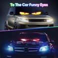 thumbnail image 3 of Letrero LED Nfutreon flexible con forma de ojos de diablo para coche, 37 x 9 cm, 3 of 8