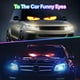 thumbnail image 3 of Letrero LED Nfutreon flexible con forma de ojos de diablo para coche, 37 x 9 cm, 3 of 8