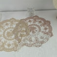thumbnail image 2 of CSChome Ensemble de Table Vintage Broderie Dentelle Ensemble de Table Réutilisable Décoration Café, 2 of 7