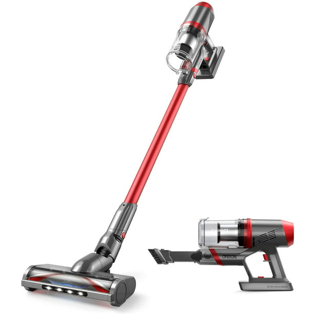 Cordless Vacuum Cleaner, ONSON Powerful Suction Stick Vacuum 4 in 1 Handheld Vacuum for Home