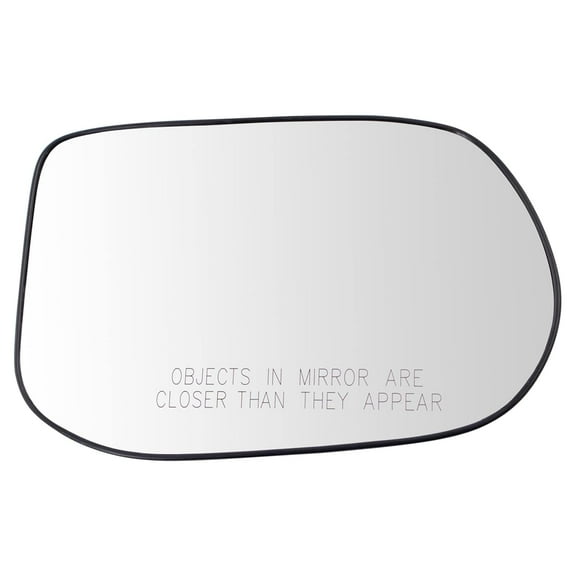 TRQ Exterior Side View Door Mirror Glass Heated RH for Honda Civic EX-L New MGA07220 Fits select: 2009-2011 HONDA CIVIC EXL