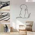 thumbnail image 2 of Violaura Pet Metal Wall Art - Easy to Install Hanging Perfect for Home, Living Room Decor (24" x 24"), 2 of 8