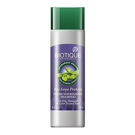 biotique fresh balancing shampoo - soya protein (Best Protein Shampoo In India)