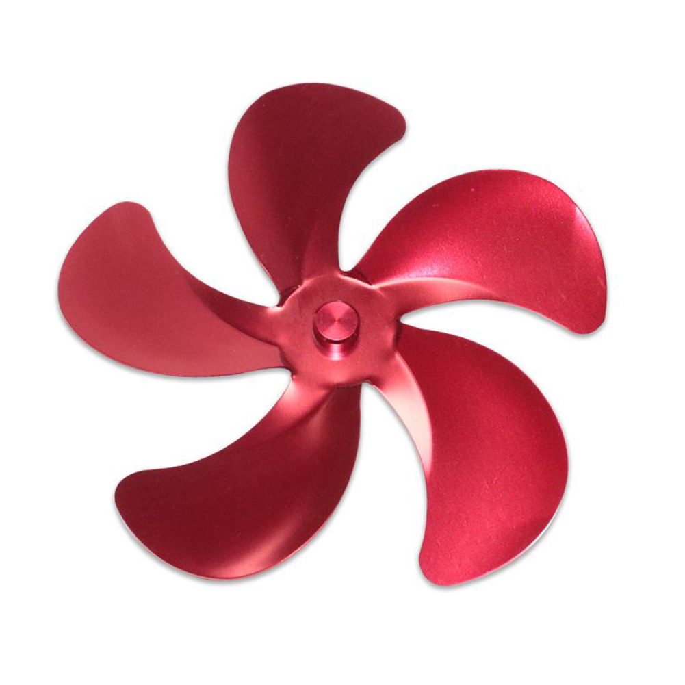 Goodhd Electric Fireplace Fan Stove Fan For 5Wing Blower Fireplace Pipe Fan Blades