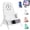 White, variant on Multifunctional Wireless Fast Charger Phone Stand, Mini Chair Wireless Fast Charger 3-in-1 Phone Holder Stand with Speaker, Adjustable Desktop Phones Stands Charging ,Green