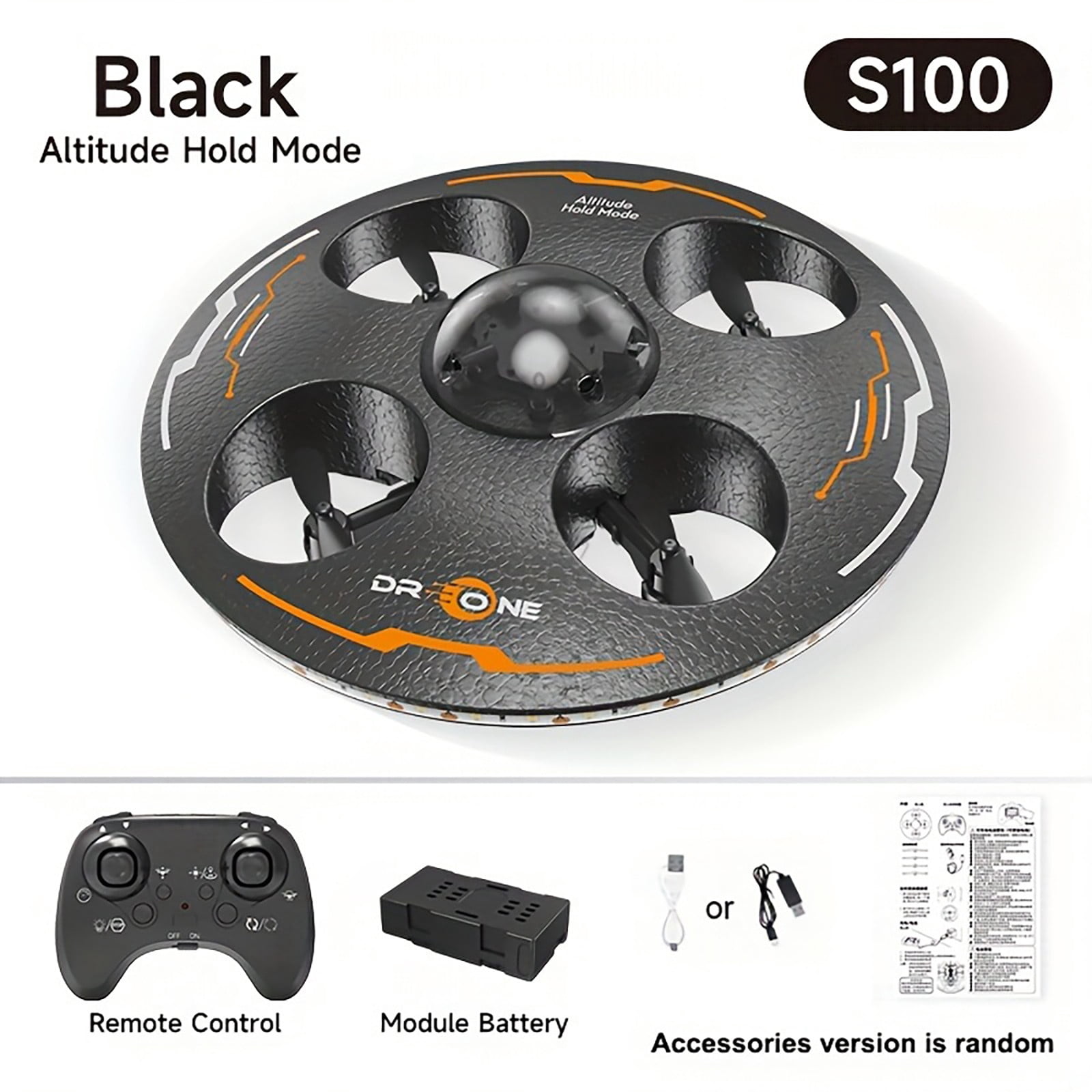 FANSHAYTTT UFO Induction Remote Control Flying Saucer Toy
