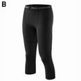 thumbnail image 1 of Mens Compression Pants 3/4 Shorts Sports Leggings Basketball Shorts Leg FAST N5H8, 1 of 9