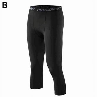 Men's Compression Pants One Leg Tights Leggings Athletic Base