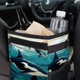thumbnail image 6 of Whale Foldable Car Garbage Can with Lid, Leak-Proof, Hanging Storage Bag - Trash Can for Car, Mini Trash Can, 6 of 6