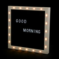 NIYANGLE 1 Set Letter Board for Friends 25x25cm