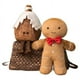 thumbnail image 2 of Christmas Gingerbread Man Simulated Christmas Tree Decor New Hot Sale Cartoon Plush Toy Doll Xmas Festival New Year Kids Gift, 2 of 5