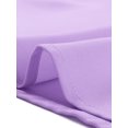 thumbnail image 5 of INSPIRE CHIC Women's Bow Tie Neck Tops Elegant Long Sleeve Business Work Office Blouse M Purple, 5 of 5