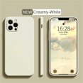 thumbnail image 1 of Funda de silicona líquida cuadrada para iPhone, carcasa oficial para modelos 13, 11, 12 Pro Max, Mini, X, XS, MAX, XR, 6, 6 s, 7, 8 Plus, SE 2020, 1 of 4