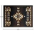thumbnail image 5 of Flash Furniture Amado Rectangular Southwestern Black, Beige, Brown Area Rug, 5' x 7', 5 of 7
