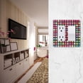 thumbnail image 5 of Yayeee Rocker Switch Wall Plate 1-Gang 4.6"x2.9" Home Decorative Outlet Cover, Colorful Block Pattern, 5 of 6