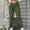 Army Green, variant on lulshou Women's Spring/Summer Mid-Waist Cargo Pants with Pockets Overalls Casual Skinny Pants Work Pants Trousers