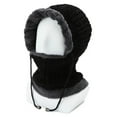 thumbnail image 2 of SPRING PARK Unisex Men Women Winter Balaclavas Hat Warm Collar Knitted Hat Ourdoor Windproof Ear Protection Dual-use Cap, 2 of 7