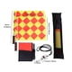 thumbnail image 5 of de banderas de árbitro de fútbol, juego de accesorios para árbitro, equipo de entrenamiento, tarjetas de árbitro, de herramientas para pista y, 5 of 5