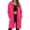 130#Hot Pink, variant on Long Hoodies for Women Zip Up Fleece Oversized Long Sleeve Sweatshirt Winter Warmy Hoodie Dress with Pockets Yellow L