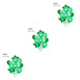 thumbnail image 1 of Yuarrent 14 unidades/juego de globos de fiesta, vacaciones, bodas, fiestas de cumpleaños, globos decorativos de papel de aluminio, verde Type1 NO1 Yuarrent CBP140045, 1 of 6
