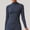 Dark Blue, variant on YHAJDS Womens Athletic Long Sleeve T Shirts Fall Basic Tops Foil Print Tight High Stretch Yoga Workout Running Top
