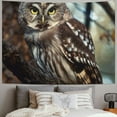 thumbnail image 2 of Orinice Owl Tree Branch Nature Tapestry Wall Hanging Unique Style Graphic Tapestries Home Decor Living Room Bedroom Apartment Dorm Farmhouse 40x30inch, 2 of 6