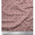 thumbnail image 1 of Soimoi Rayon Crepe Fabric Baseball Sports Fabric Prints by Yard 46 Inch Wide, 1 of 3